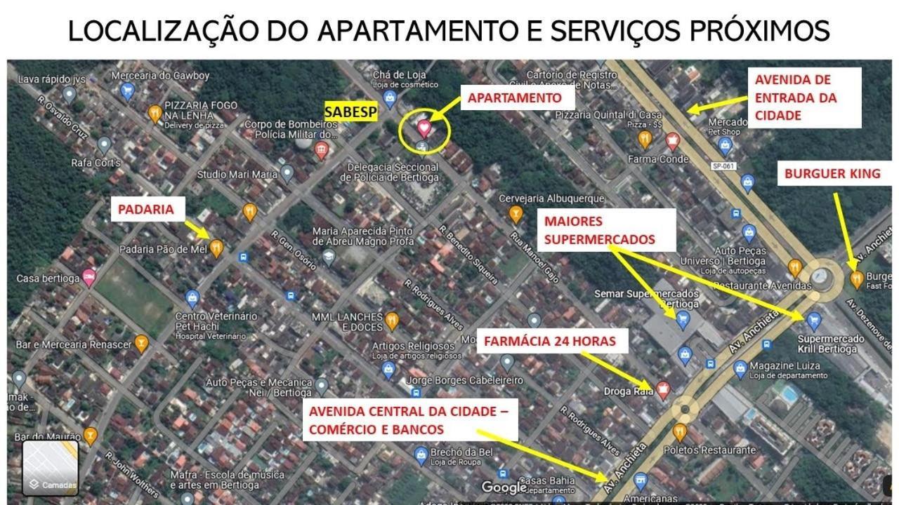 Apartamento No Centro De Bertioga Apartment Exterior foto